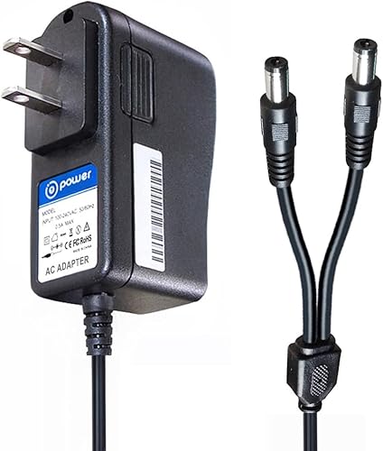 T POWER 21V Dual Ac Dc Adapter for Komok Electric Pruning Shears Models JYH-606, JYH-300, JYH-202, JYH-616, JYH-700 JYH-757, KOM-325 KM-21-03-K Class…