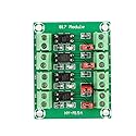 3.3V/5V to 3.6V/24V 4 Channel Voltage Converter Optocoupler Isolated Board Adapter Module Strong Anti-Interference for Isolation Control and Voltage…