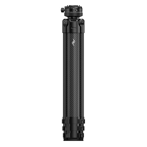 Peak Design Pro Tall Tripod, Compact Professional Photo and Video Camera Tripod, 40lb Capacity, Quick Setup, Pro-Level Stability, Ergonomic Ball Head