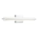 Linea di Liara Dario 24 Inch LED Vanity Light Bar Bathroom Lights Over Mirror and Bathroom Sink Led Light Polished Chrome Modern Bathroom Wall