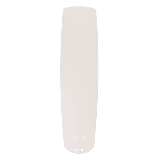kathy ireland HOME Ceiling Fan Replacement Blades, Set of 5 | Damp Rated Solid Wood for Indoor Use | 31 Inches, Satin White