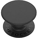 PopSockets: PopGrip with Swappable Top for Phones and Tablets - Black