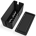 KinderSense® Cable Management Box - Cord Organizer with Child Proof Lock - Cord Hider to Conceal Wires,Power Strips from TV,Computer,Desk and Babies