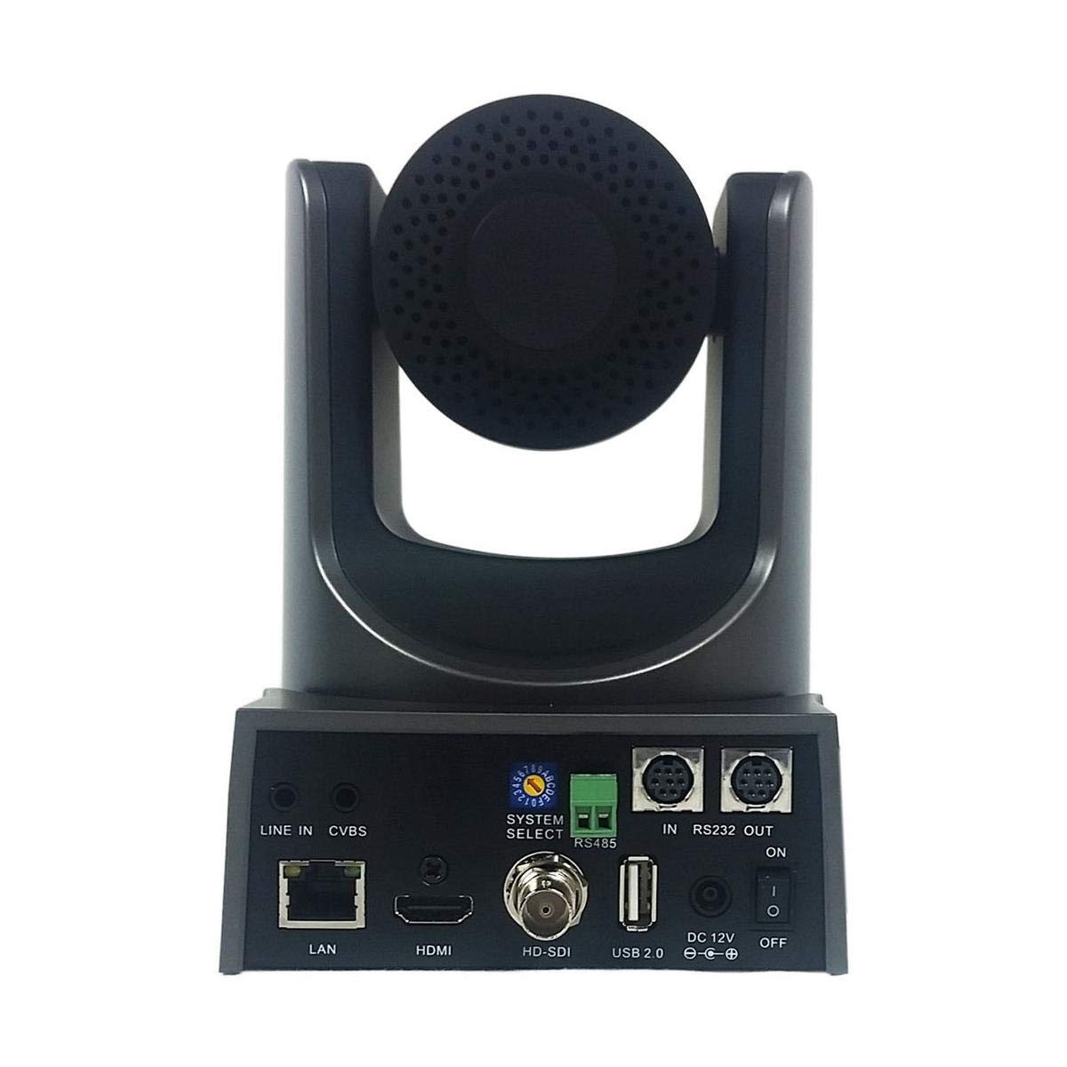 PTZOptics 20X-NDI-GY - 20x Optical Zoom Lens Indoor NDI Camera - Gray