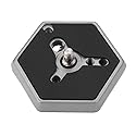 Zerone Quick Release Plate, Universal Hexagonal Quick Release Plates Replacemen 3049 1/4" Screw for 030-14 RC0 3063 Photo Studio Accessories
