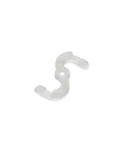 Holiday Lighting Outlet Surface Clip, Holds C7 or C9's in an Upright Direction, Pack of 25