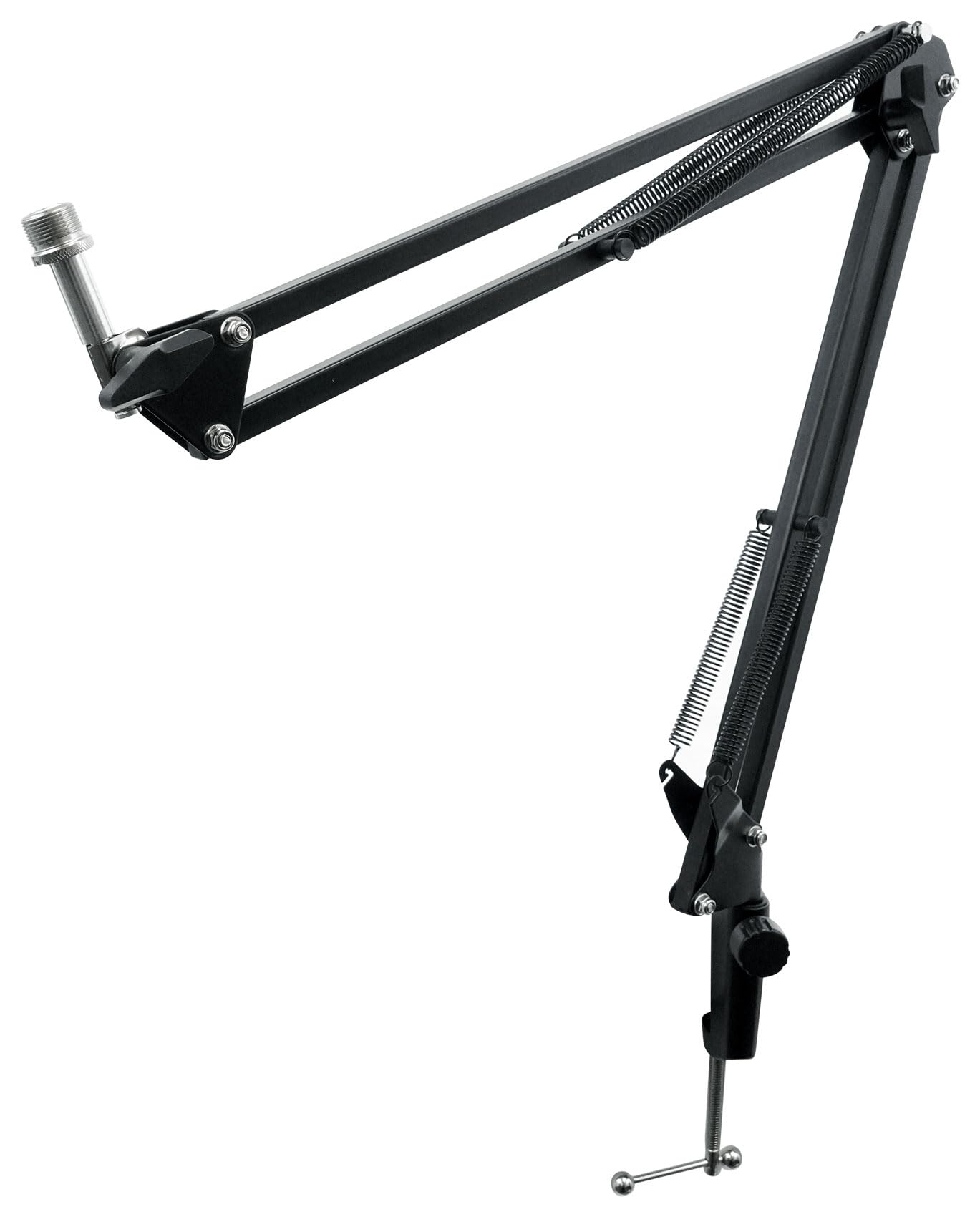 Rockville Microphone Boom Arm Studio Podcast USB Mic Stand+Desk Clamp (30")