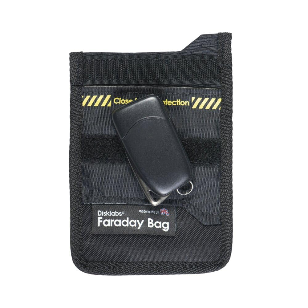 Disklabs Faraday Bag Signal Blocker KS1 For Car Keys RF Shielding Key Shield