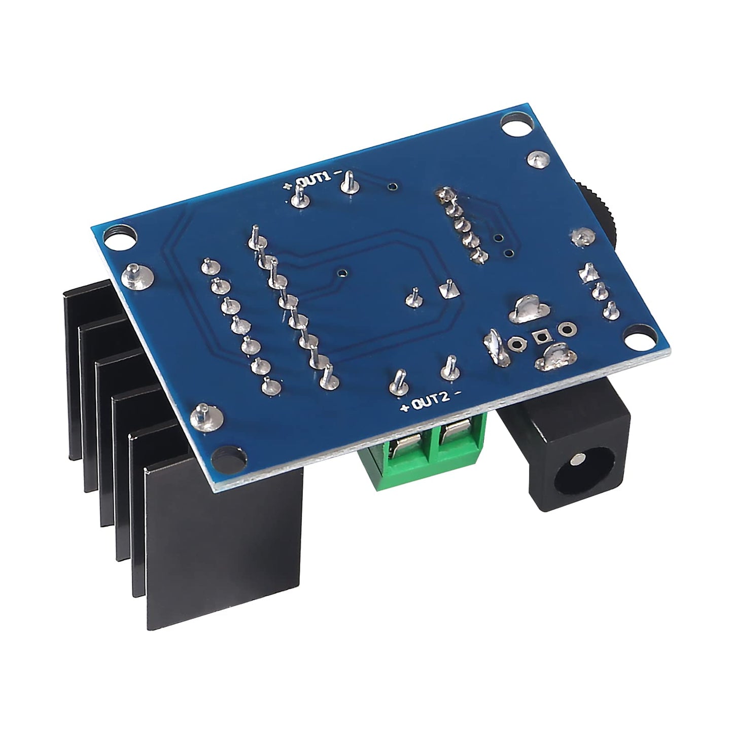 QCCAN 3PCS TDA7297 Audio Amplifier Board Module DC 6-18V Dual-Channel Stereo Amplifier Board 4-8 Ohms 10-50W for Sound System DIY Speakers