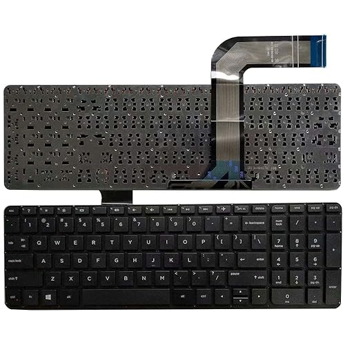 wangpeng® New Laptop Replacement Keyboard for HP Pavilion 15-P030NR 15-P042NR 15-P043NR 15-P044NR 15-P045NR 15-P221NR 15-P222NR 15-P223NR US Layout