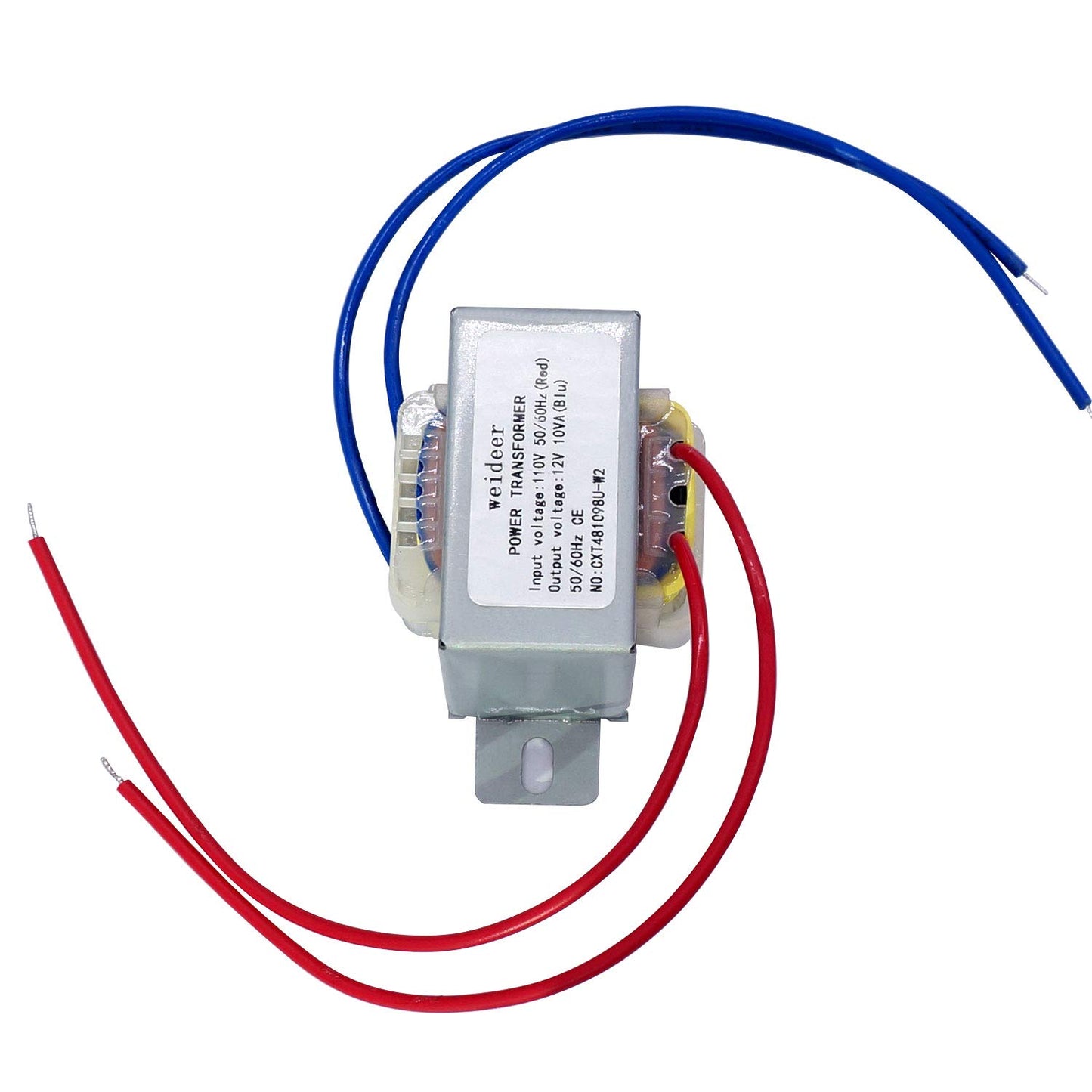 weideer Power Transformer Single Phase, LED Lighting Controller for Lighting Power Supplies, Audio Equipment etc. Input AC 110V Output AC 12V 10VA