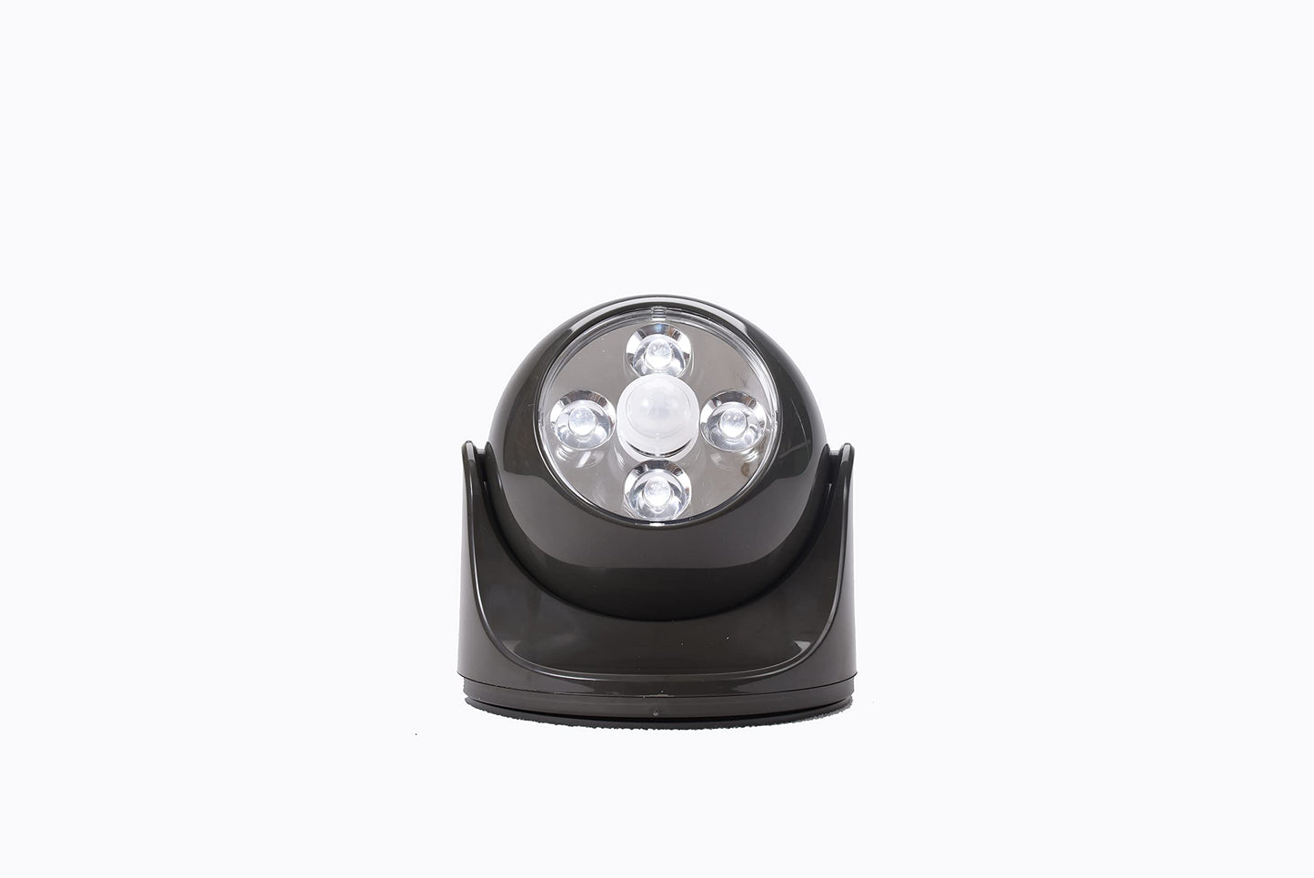 Maxsa Innovations 40252 Battery-Powered Motion Activated Wirelessly Linkable Outdoor Lighting, Black