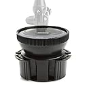 USA GEAR Adjustable Cup Holder Suction Mounting Surface - Compatible with Suction Mount Wireless Car Chargers - Adjustable Design Holds Suction Mounts