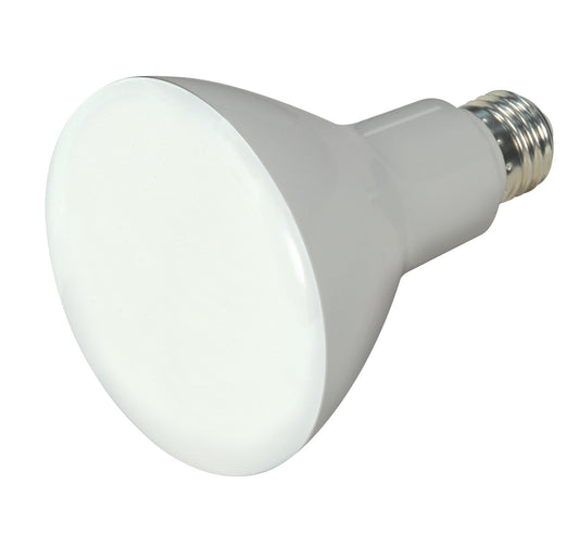 Satco S9622 9.5W BR30 LED Reflector Light Bulb, 4000K, White