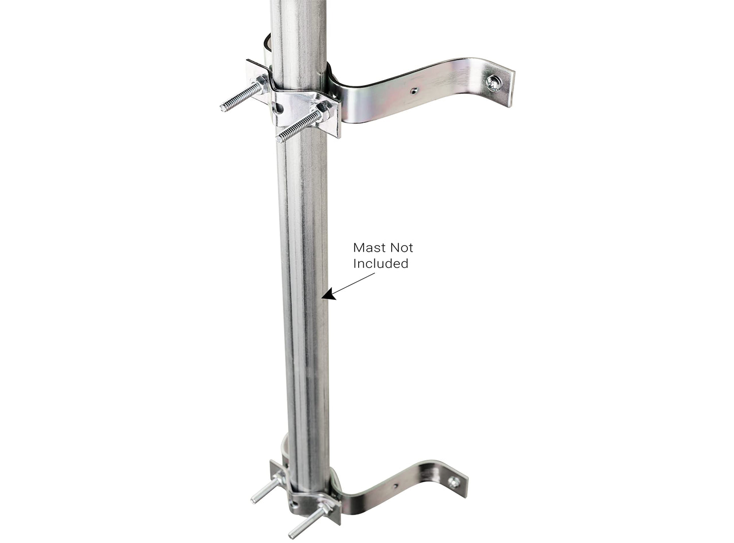 Channel Master CM-3079 4-Inch Wall Mount for TV Antenna Masts