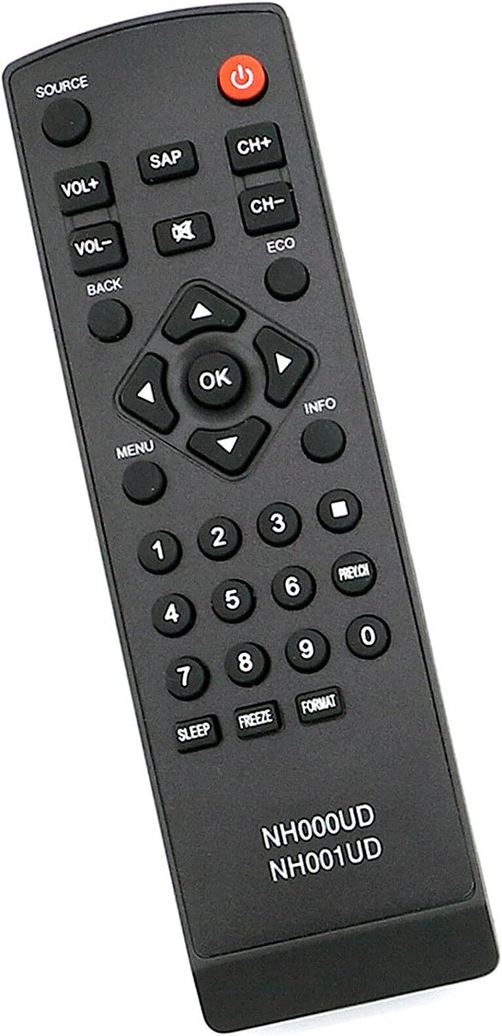 New Nh000ud Nh001ud Remote Replaced for Sylvania Emerson Lc260em2 Lc320em2 Rlc320em1 Lc220em1 Rlc220em1 Rlc320em2f Rlc320em2 Lc401em2f Lc401em2