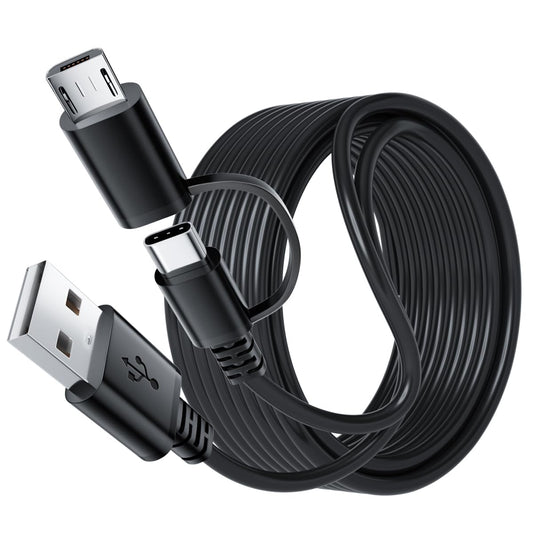 USB C Cable Micro USB Charger Cord for Samsung Tablet Fire HD 10,Fast Android Phone Charger Cord A to Type C Charging Cable for Amazon Kindle Fire HD