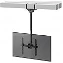 ZeboZap ZZTVC2144 Full Motion Outdoor Ceiling TV Mount Height Adjustable Hanging Mount for Patio Gazebo or Pergola Fits 32 to 55 Inch TVs with Tilt