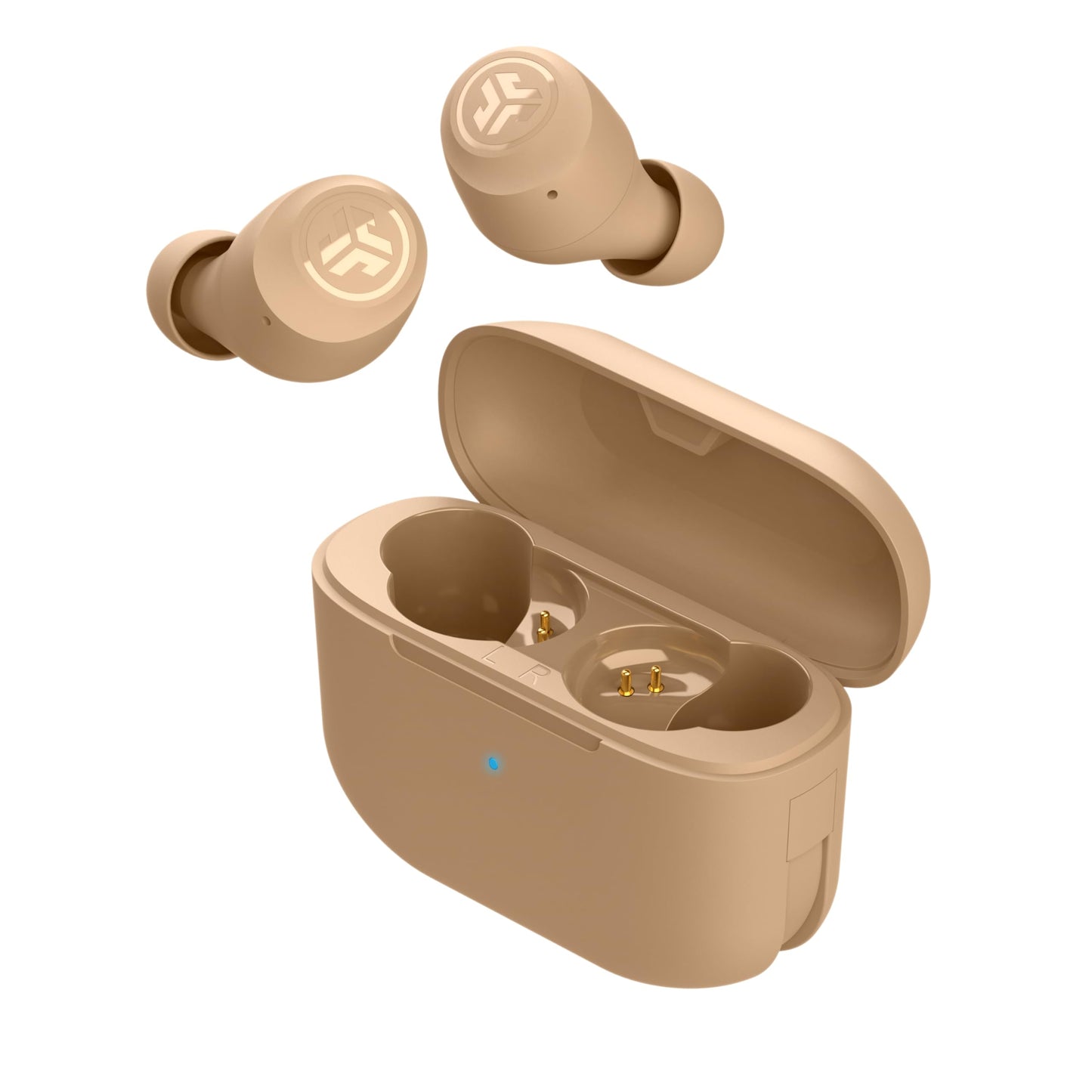 JLab, Go Air Pop+ Tones, True Wireless Earbuds, Bluetooth, IPX4, Dual Connect, 728 N