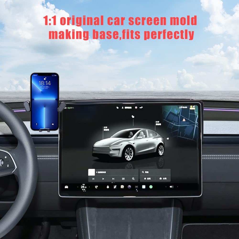 swifeather for Tesla Phone Holder Mount Model 3 2017-2022 Model Y 2017-2024 Accessories Accessory, Car Phone Holder Mount Compatible with Tesla 15"