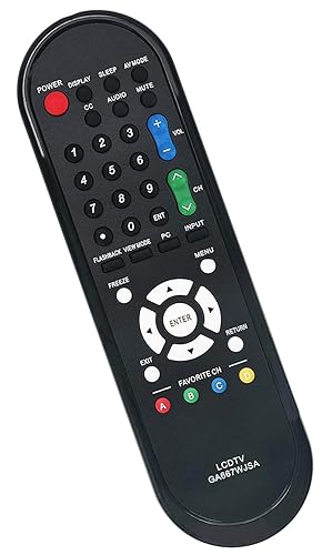 GA667WJSA Remote Control Replacement for Sharp LCD Aquos TVs