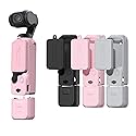 BRDRC Pocket 3 Silicone Cover, Xtra Muse Protective Case Lens Protector Scratch-Resistant Sleeve Skin Compatible with DJI OSMO Pocket 3 / Xtra Muse