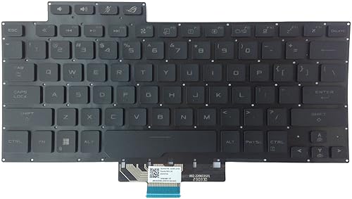 wangpeng® New US Keyboard for ASUS ROG Zephyrus G14 GA401 GA401U Black Backlit 8037B0169701