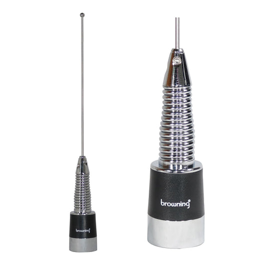 Browning BR-178-S Browning 160-Watt Wide-Band 380 MHz to 520 MHz Antenna with NMO Mounting Stainless Steel