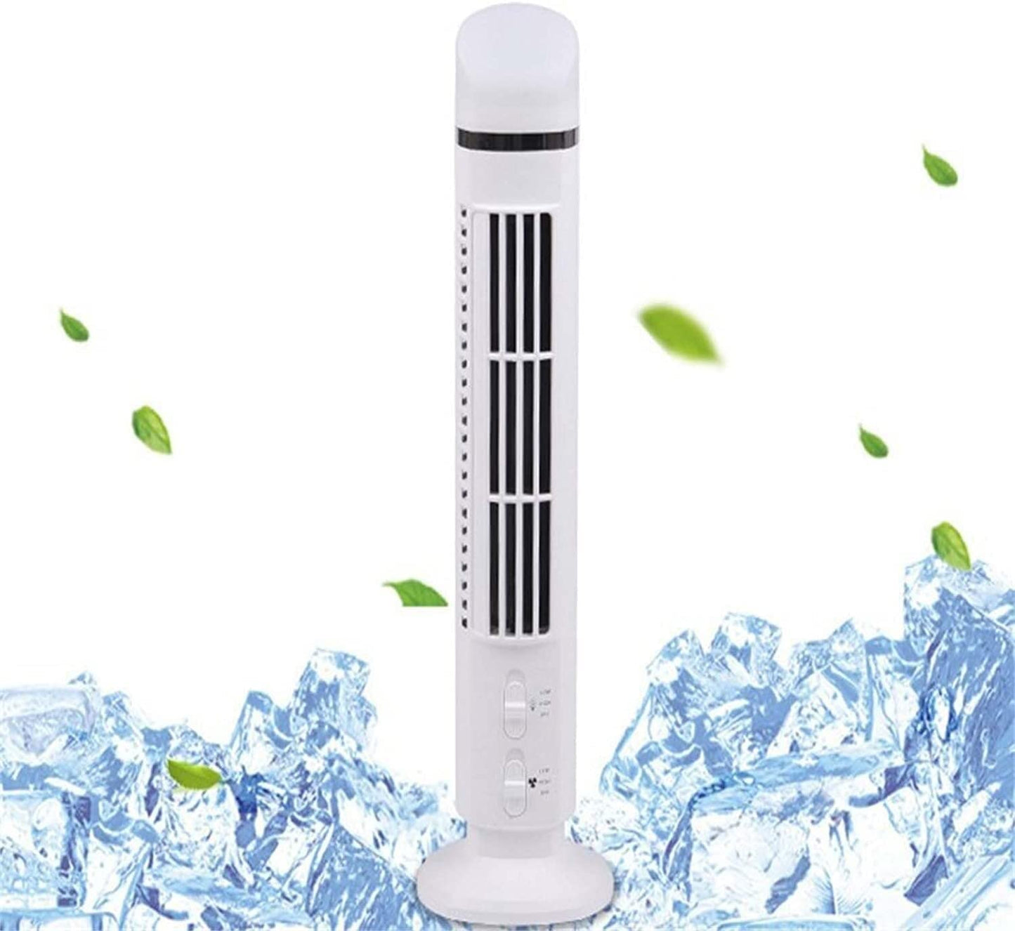 Usb Tower Fan, Mini Bladeless Tower Fan, Mini Vertical Air Conditioner Fan, Bladeless Fan Tower Electric Fan, Bladeless Standing Fan For Bedroom