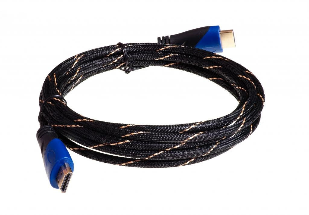 Satmaximum - PREMIUM 15FT Gold Plated HDMI Cable, 3D Certified for TV DVD PS3 BLURAY XBOX HDTV