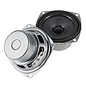 DWEII 2PCS 10W Mini 3" HiFi Full Range Speaker 8 Ohm Anti-Magnetic Audio 2.0/2.1 Home Stereo Woofer Loudspeaker 90dB High Sensitivity