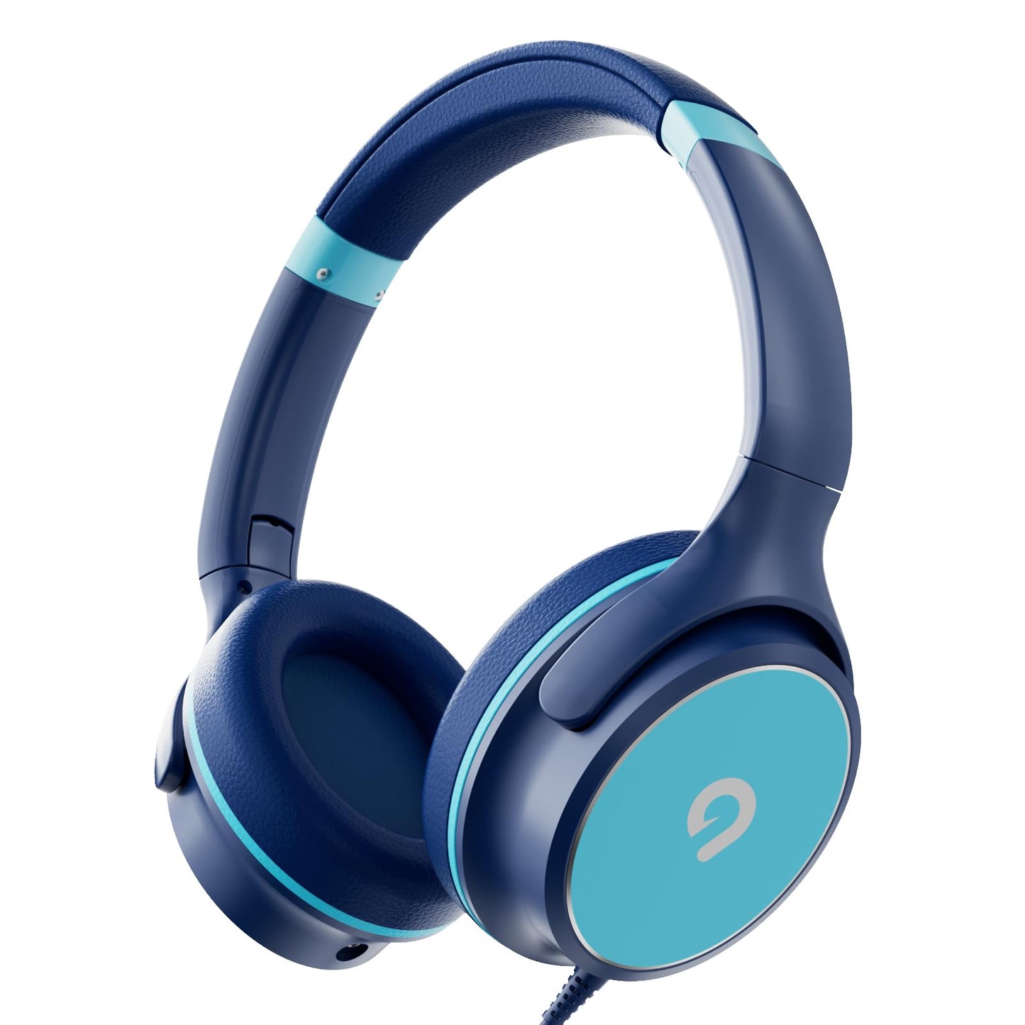ADOOPE Kids Headphones with Safe 85dB/94dB Volume Limiter for Child/Teens, Foldable HD Stereo Sound Headset for Kindle Kids/fire Tablet/iPad/Laptop…