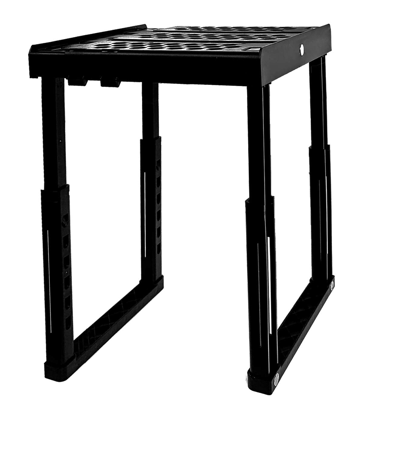 Piffny Locker Organizer Shelf? Adjustable Width and Height, Stackable, Ideal Locker Shelf for School, Office, Gym Lockers, or Even Kitchen Cabinets