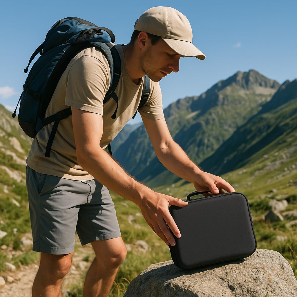 FULL OF INNOVATION DJI Avata 2 Fly More Combo Carrying Case Drone Accesories, With Goggles 3 Storage Bag, Crossbody Bags, Waterproof Surface
