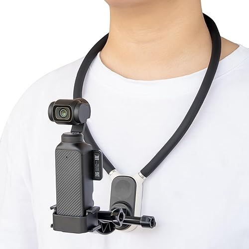 Pocket 3 Magnetic Neck Mount for DJI OSMO Pocket 3 Creator Combo,Chest Mount POV/Vlog Video Selfie Stand Hand Free Neck Holder for GoPro Hero
