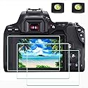 ULBTER Screen Protector for Canon EOS Rebel SL3 / 250D Camera & Hot Shoe Cover, [2+3Pack] 0.3mm 9H Hardness Tempered Glass Flim Anti-Scrach