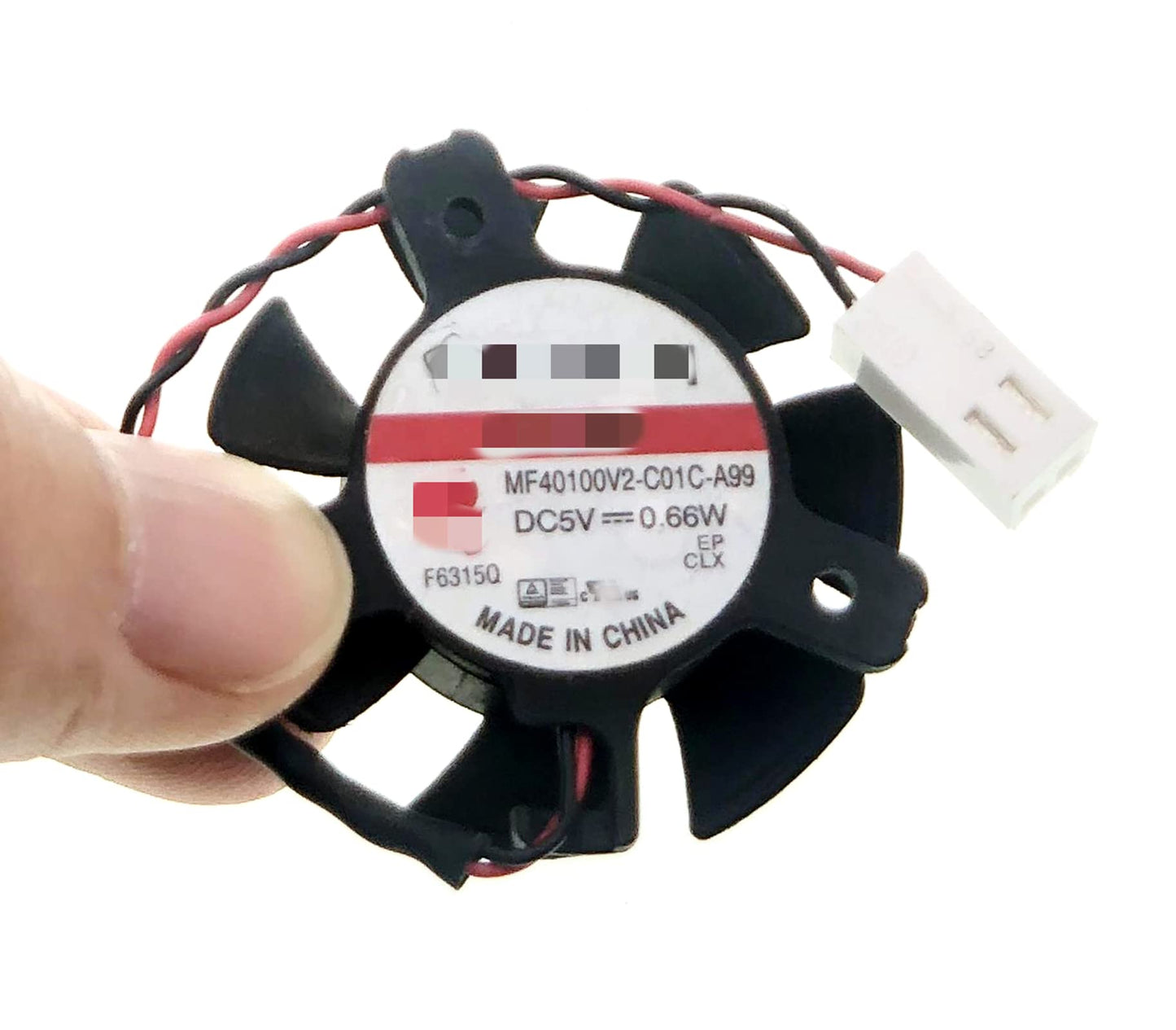 New Cooling Fan for Sunon MF40100V2-C01C-A99 Diameter 37MM Hole Distance 20 26 26MM DC 5V 0.66W 2-Pin 2-Wire