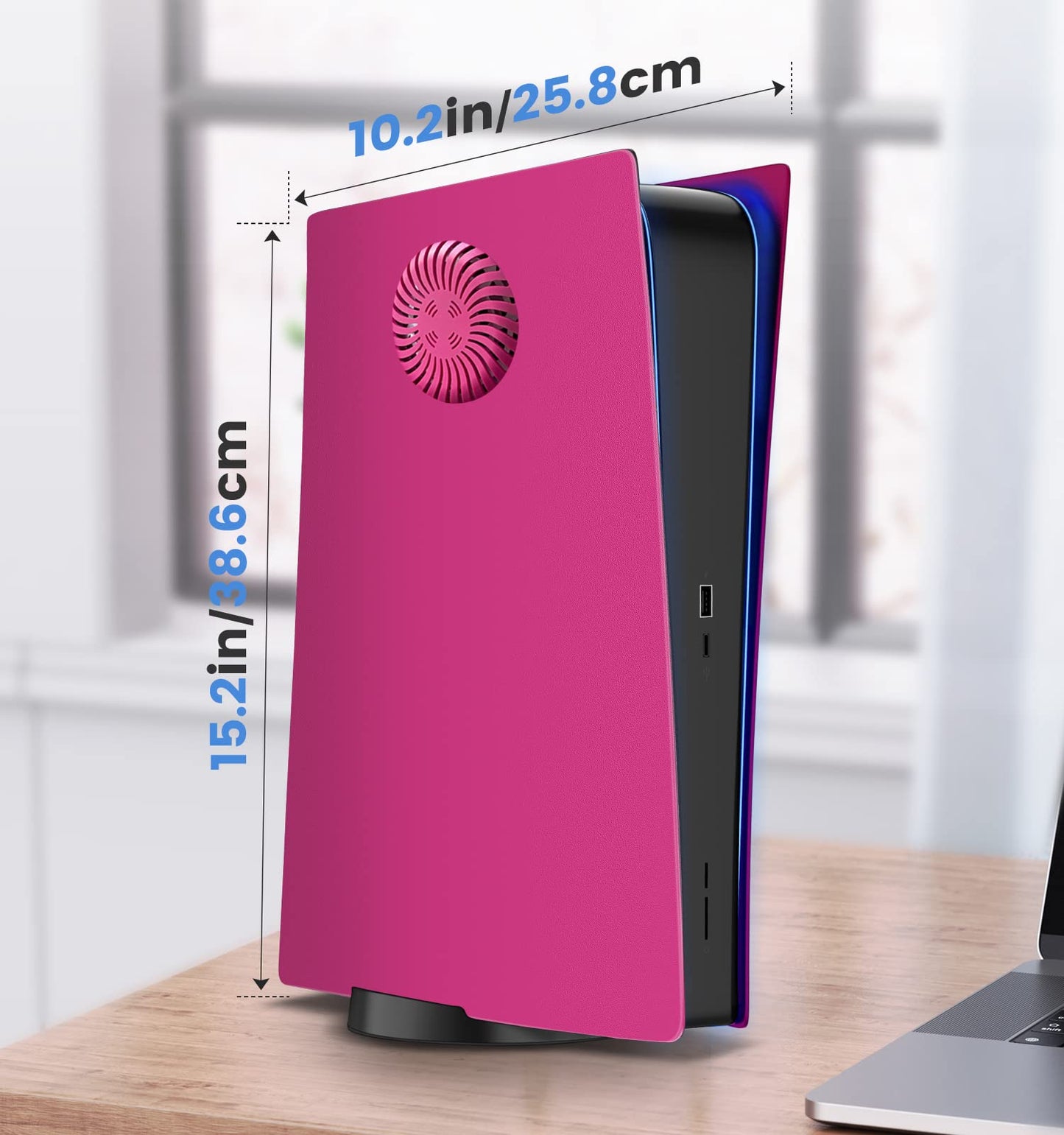 Wedorat P5 Plate Cover Case Faceplate 20240123 (Cosmic Red with Cooling Vents)