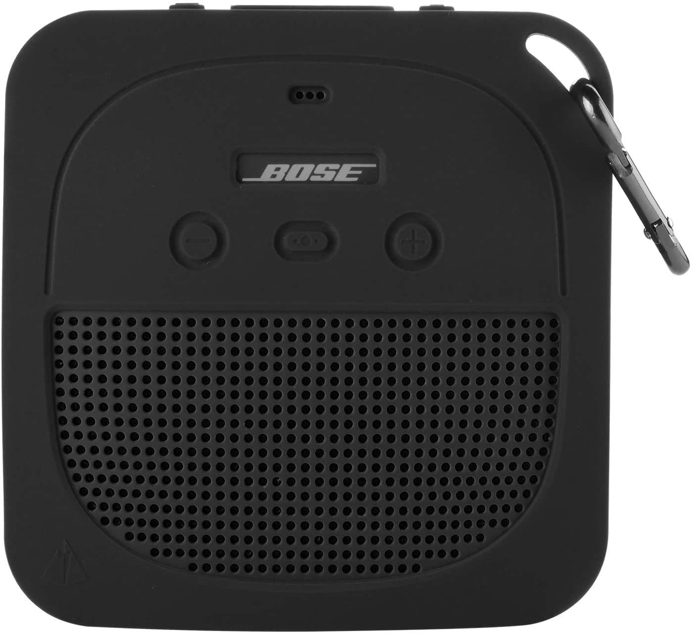 TXEsign Silicone Case Sleeve Compatible with Bose SoundLink Micro Waterproof Portable Speaker, Full Protective Stand Up Case Shockproof Travel Carry