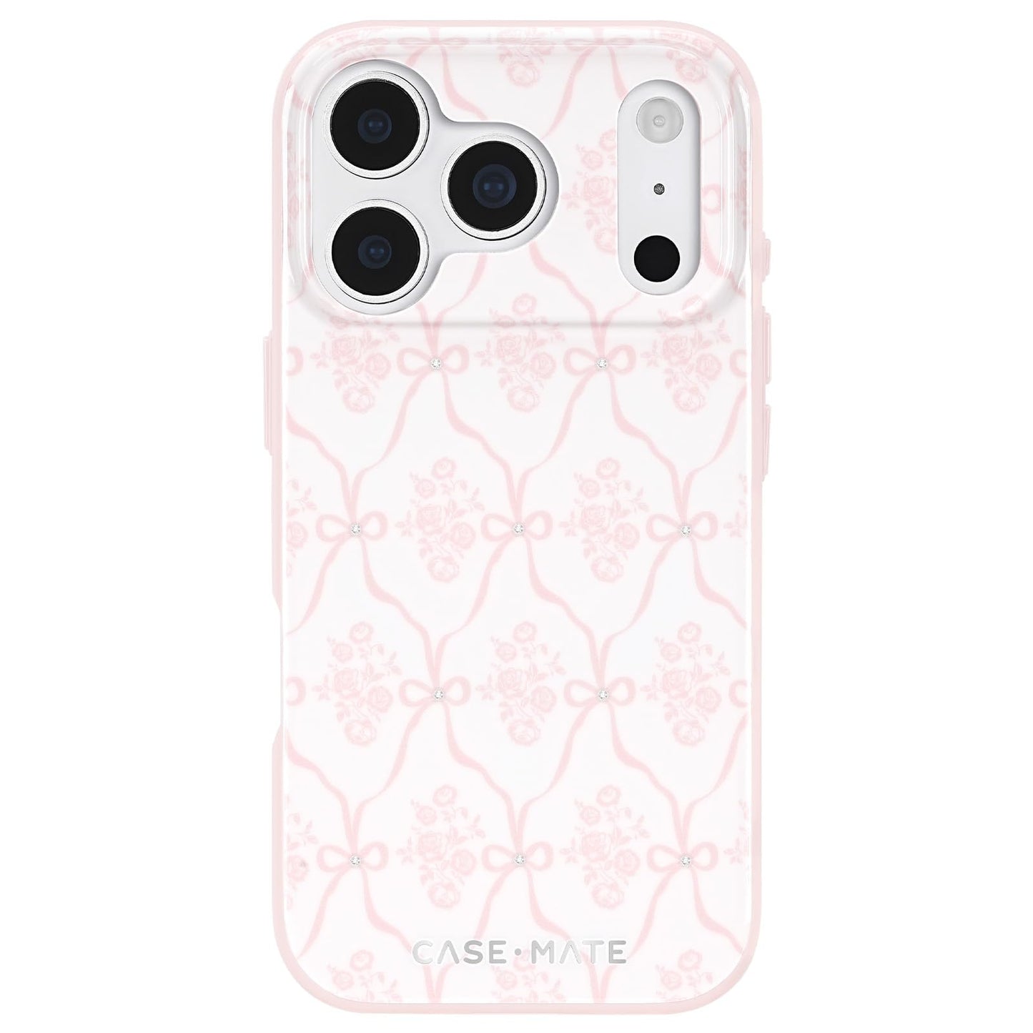 Case-Mate iPhone 17 Pro Case - Ballet Pink Bow