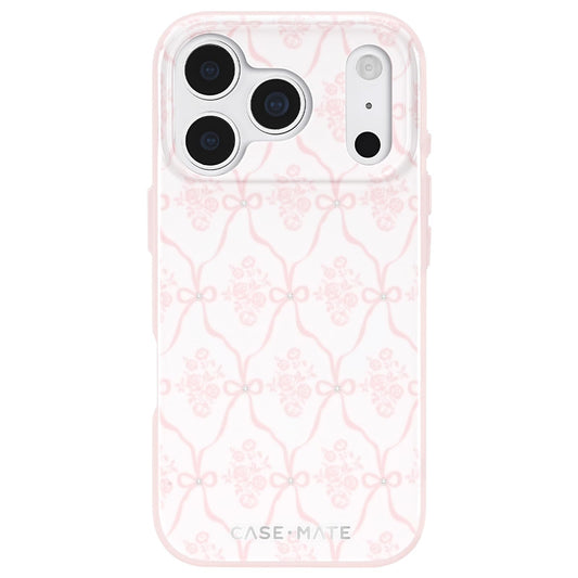 Case-Mate iPhone 17 Pro Case - Ballet Pink Bow