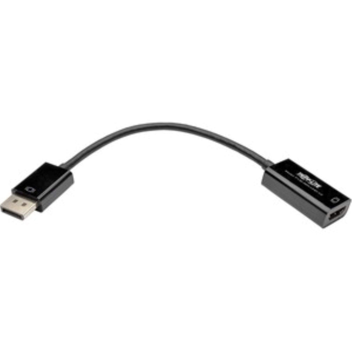 Tripp Lite DisplayPort to HDMI Active Cable Adapter, DP 1.2 to HDMI (M/F), DP2HDMI, UHD 4K x 2K @ 24/30Hz, 6 in. (P136-06N-UHD-V2)