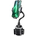 andobil Military-Grade Cup Holder Phone Holder, [Solidest Metal Gooseneck] Universal Cup Phone Holders for Your Car Truck Golf, 360° Adjustable Cup