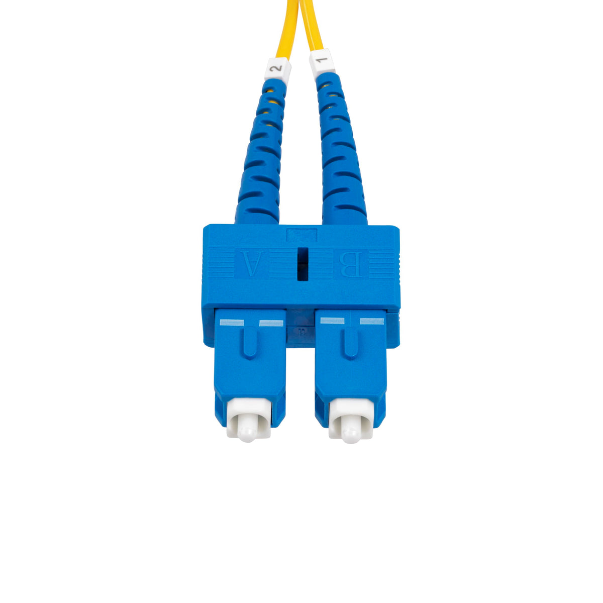 StarTech 16.4ft/5m OS2 Fiber Cable, SC to SC, 9/125 Duplex, LSZH