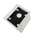 12.7mm SATA to SATA 2nd Second 2.5" HDD SSD Hard Drive Optical Bay Caddy Frame Tray for HP ProBook 4535s 4540S 4545S 4740S