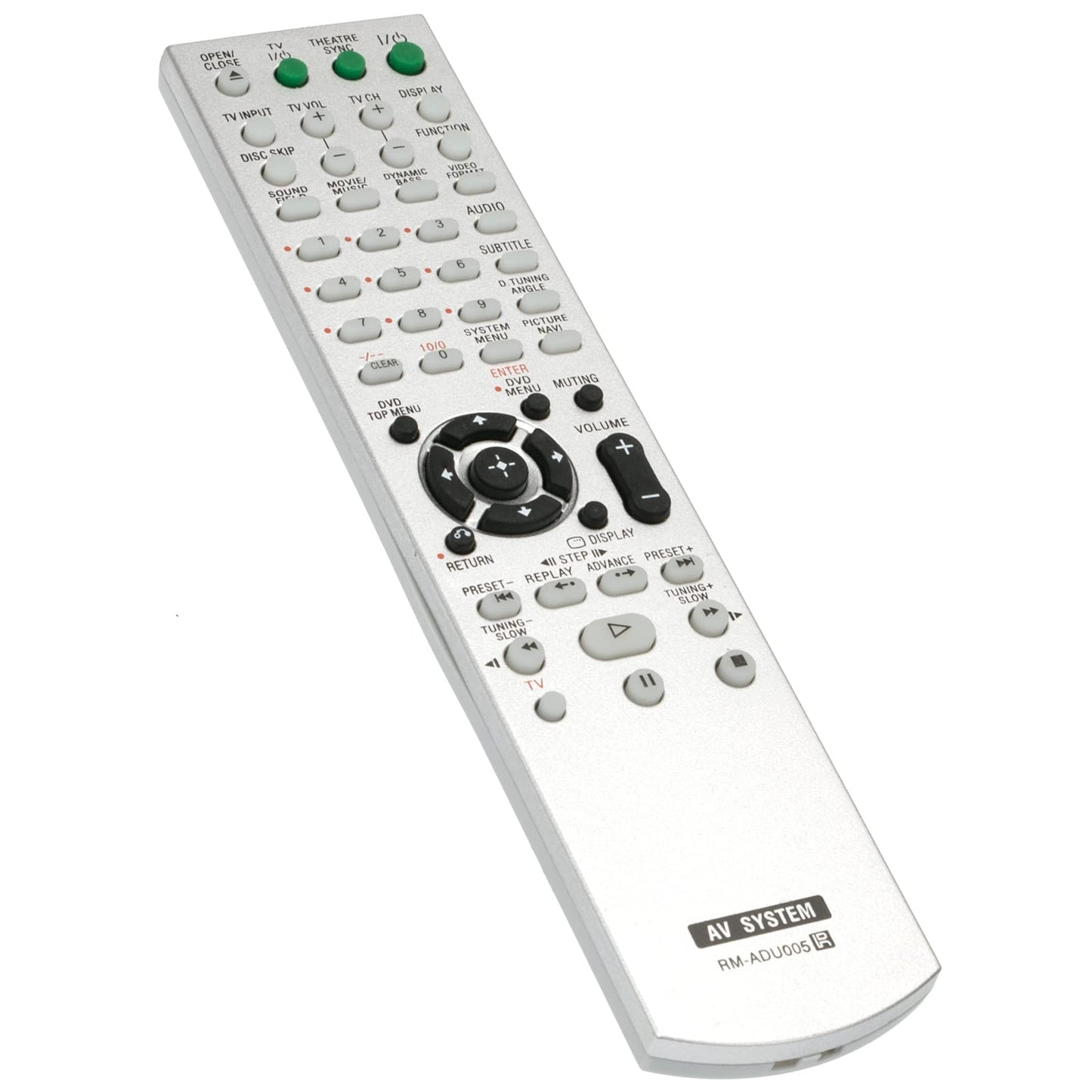 RM-ADU005 RMADU005 Replace Remote Control fit for Sony DVD Home Theater Theatre AV System DAV-DZ20 DAV-DZ230 DAV-DZ630 DAV-HDX265 HCD-DZ630 HCD-HDX665