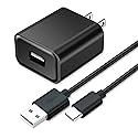 5FT USB-C charging cable with matching USB charger for the new Kindle Paperwhite Signature Edition (32 GB), Paperwhite (8 GB), and Kindle Paperwhite