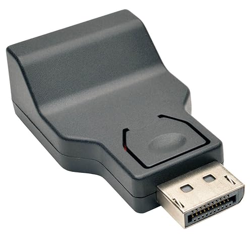 Tripp Lite DisplayPort to VGA Adapter Active Converter Compact Displayport 1.2 DP to VGA DP2VGA 6in (P134-000-VGA-V2), Black