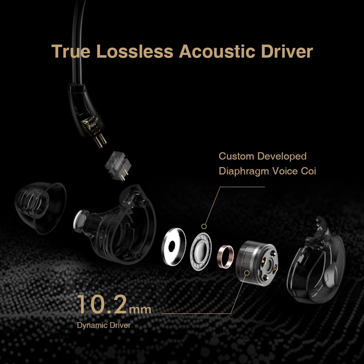 Questyle NHB12 Wired Earbud for iPhone with Headphone Amps [Apple MFi Certified] True Lossless in-Ear Earphones with Lightning Connector 192kHz…