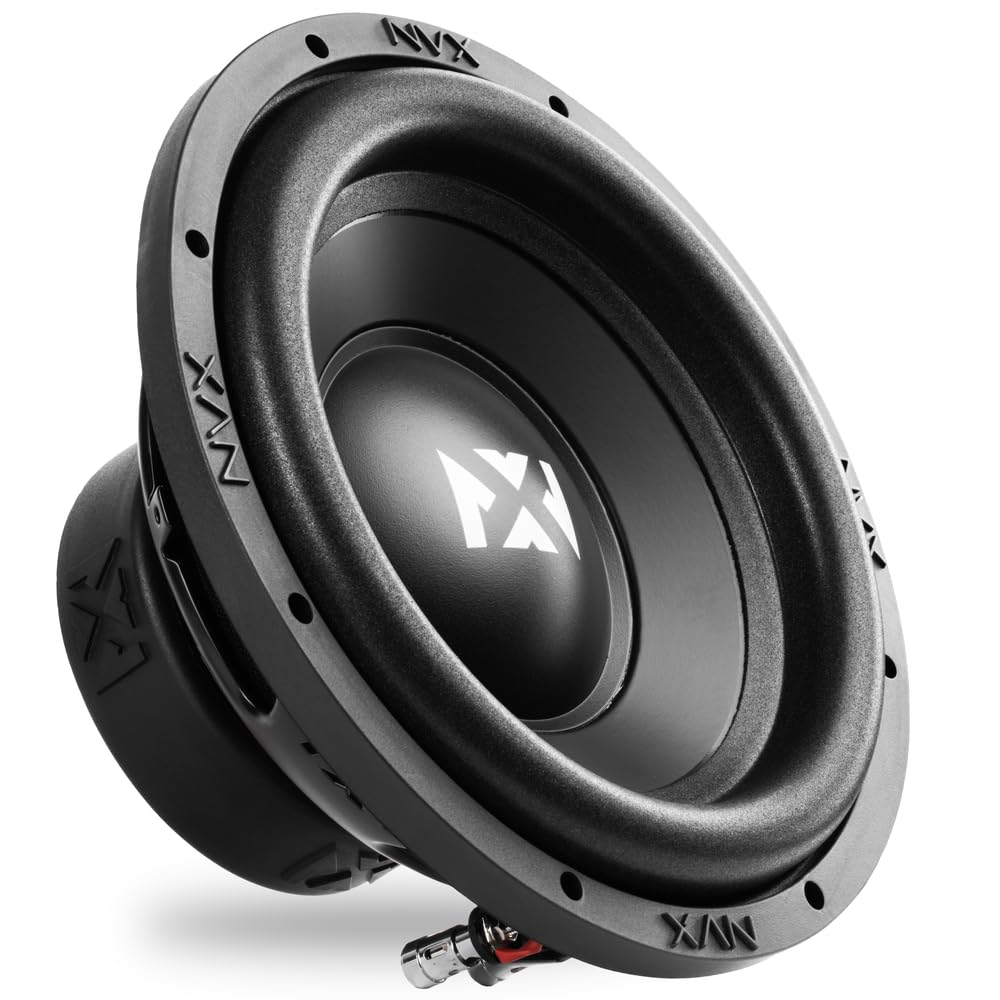 NVX ESW104 500W Peak (250W RMS) E-Series 10" Single 4-Ohm Car Subwoofer